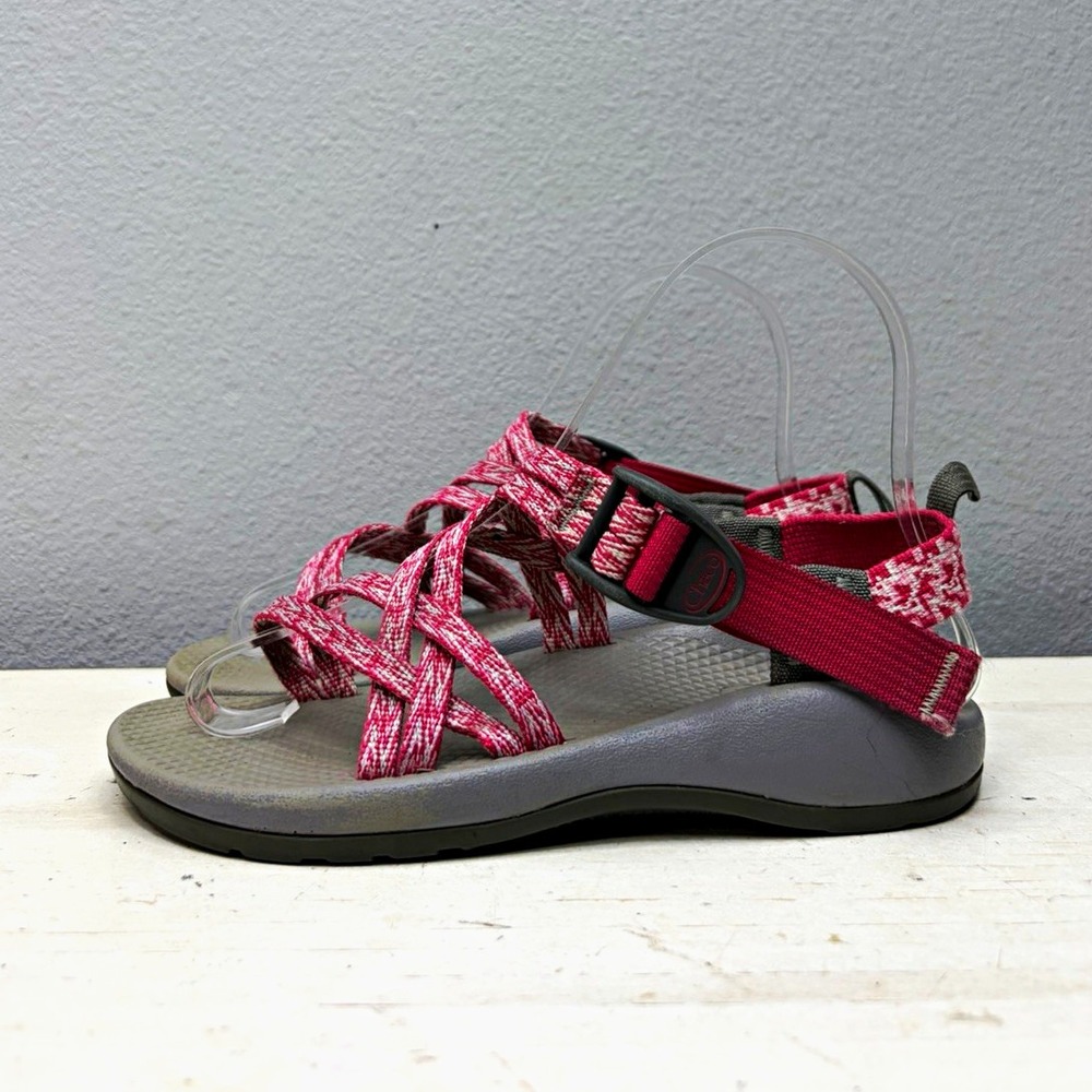 Chaco Gray/Pink ZX1 Classic Sandals Size 2